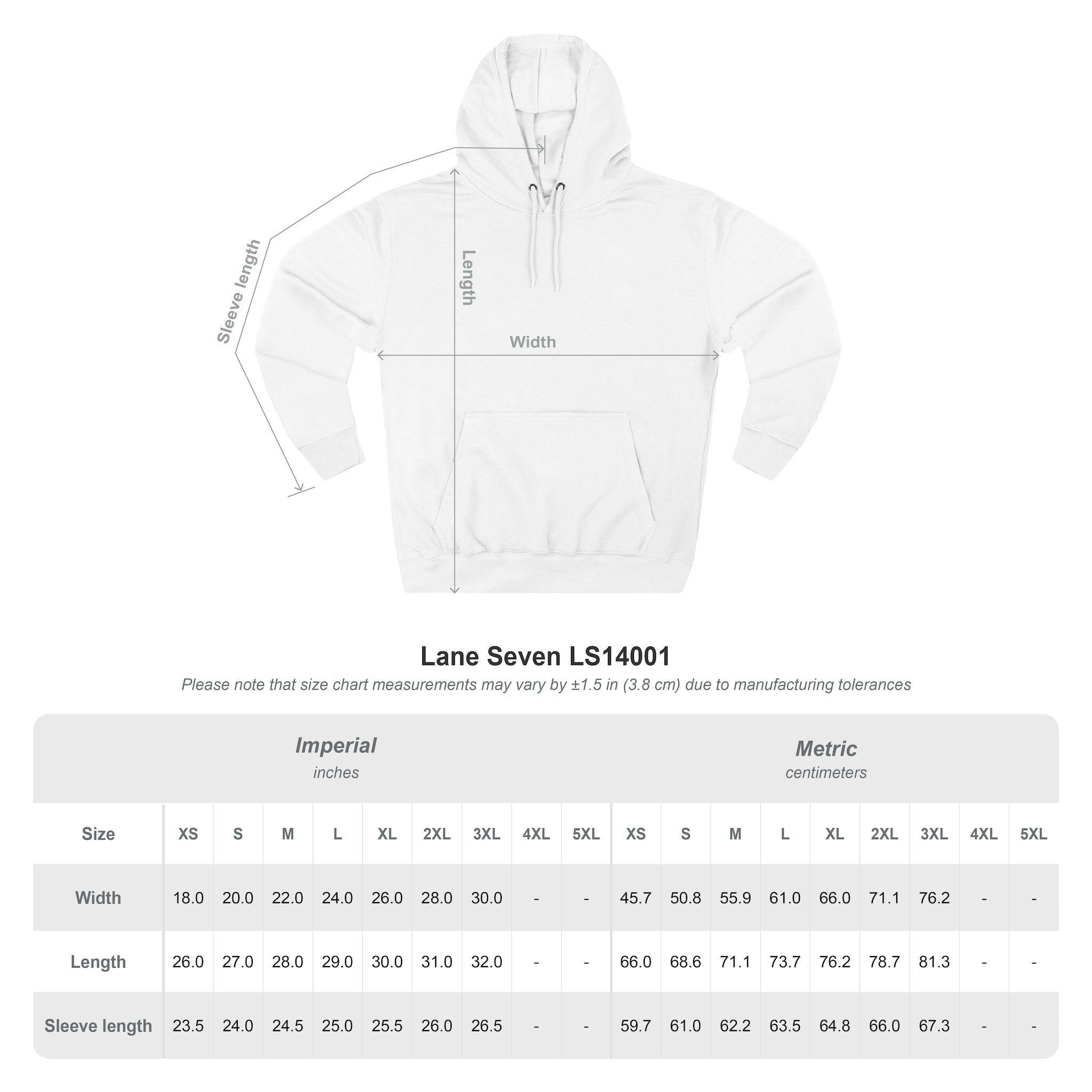 Autism Acceptance - Catholic Inclusion Three-Panel Fleece Hoodie